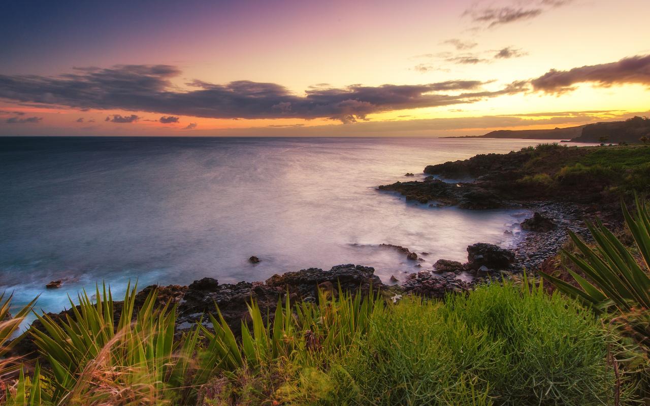 Sunset, Hawaiian Style