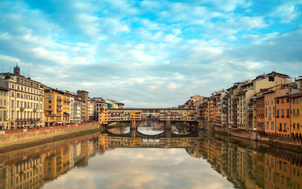 Ponte Vecchio Reflection