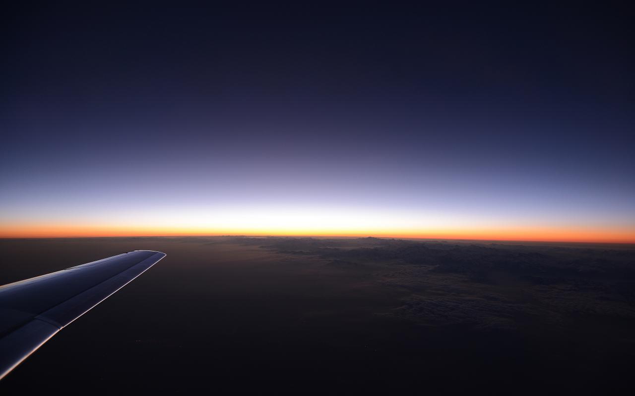 Up In The Air - Sunset